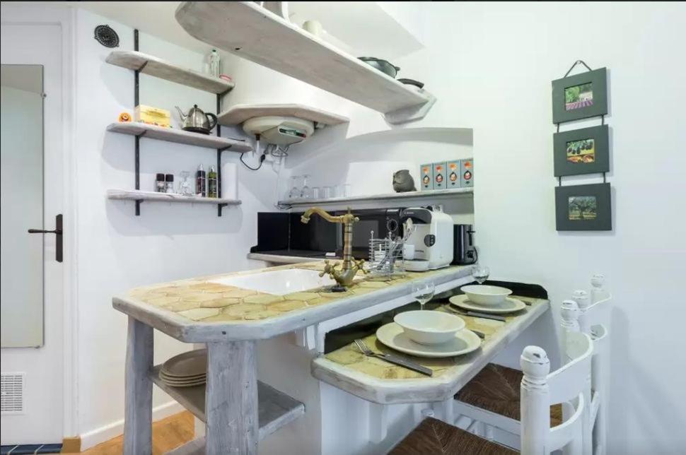 Le Fersen - Cosy Studio- Coeur Vieil อองทีบส์ ภายนอก รูปภาพ