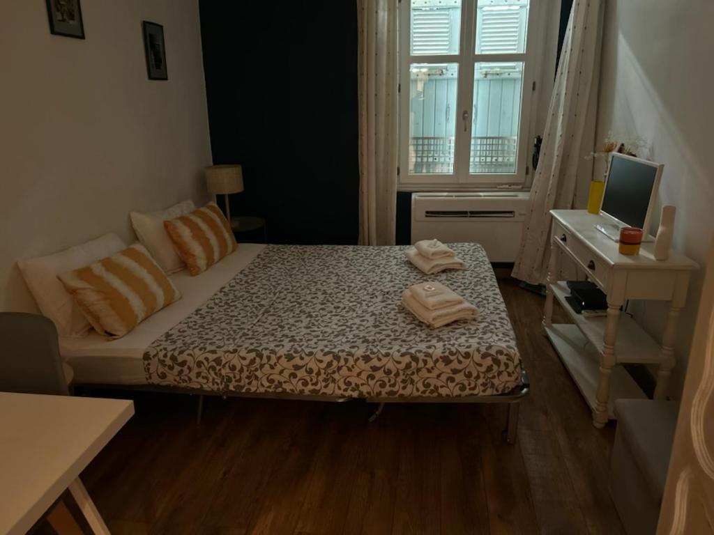 Le Fersen - Cosy Studio- Coeur Vieil อองทีบส์ ภายนอก รูปภาพ